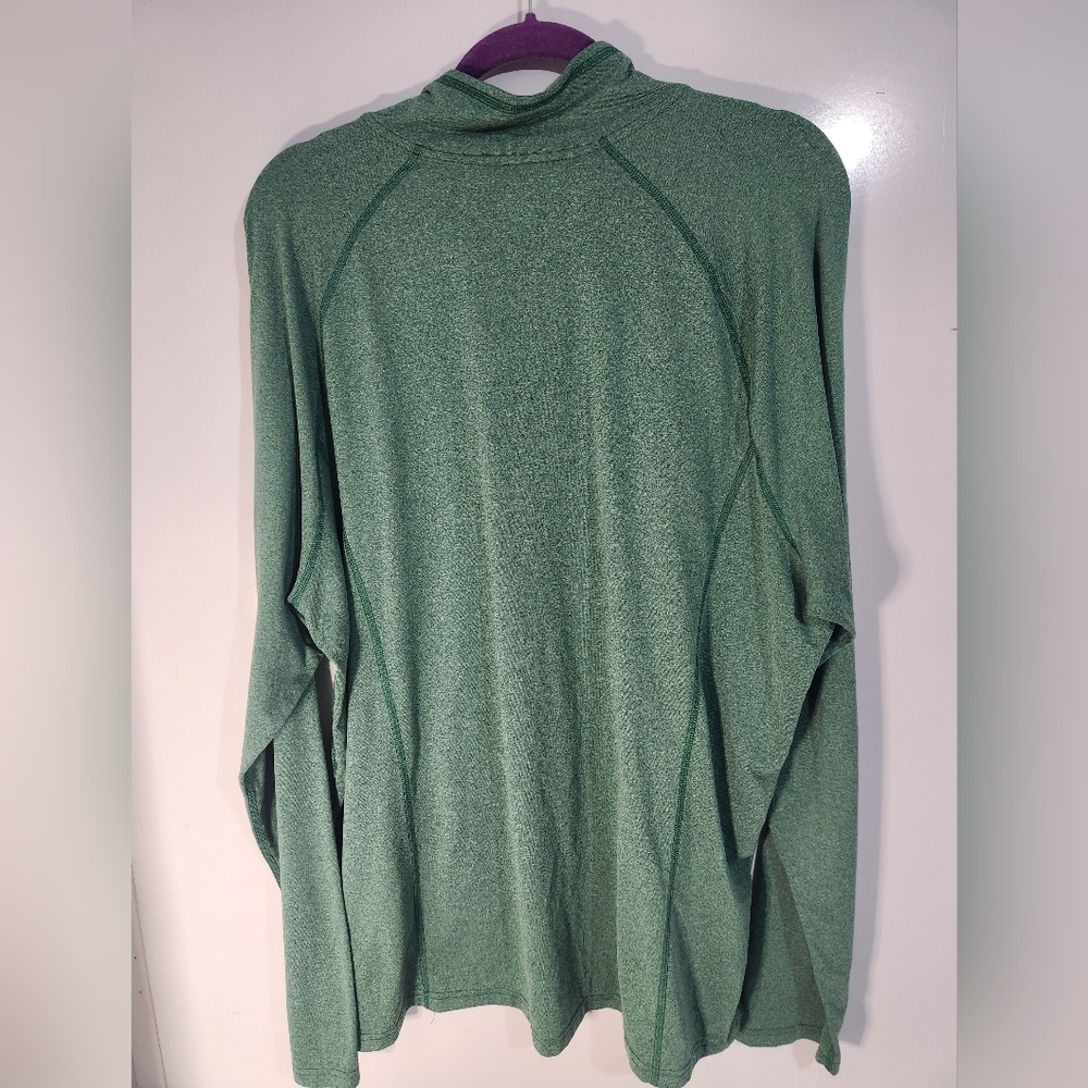 Mens REI Green Quarter-Zip Pullover, Size XXL - Picture 5 of 8